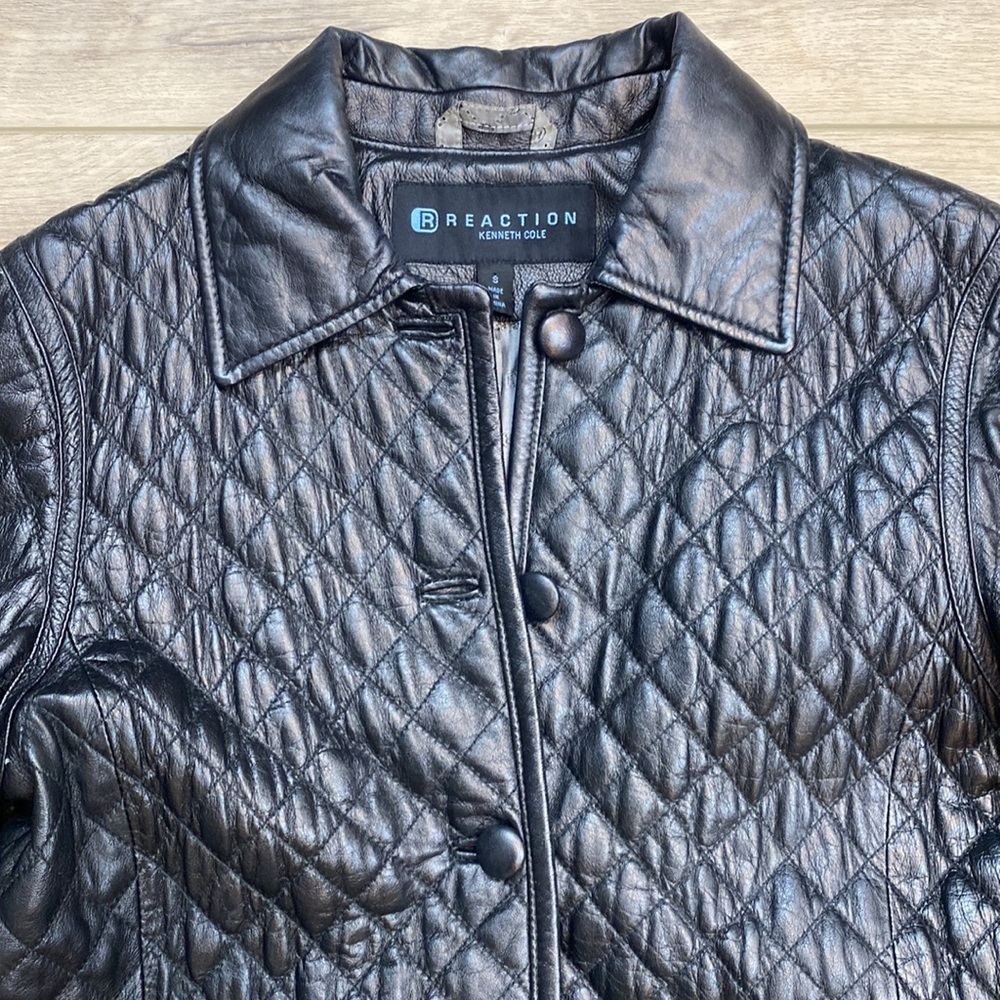 Reaction Genuine Leather Quilted Jacket - Picture 2 of 15